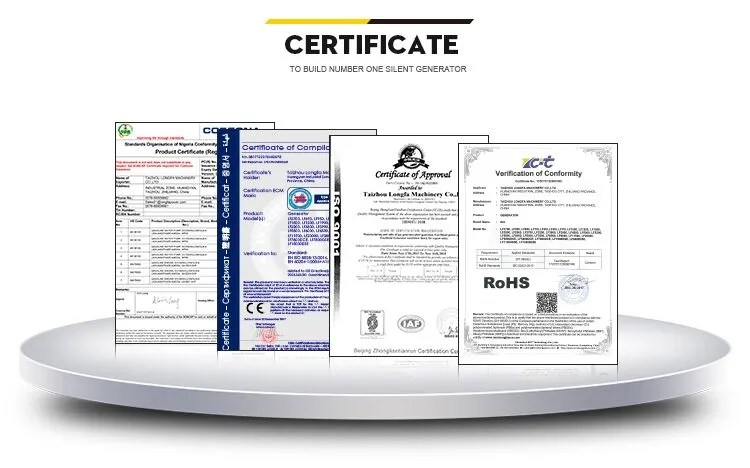 1.1kVA Lonfa 156f Four-Stroke Petrol Generator Set for Home Use