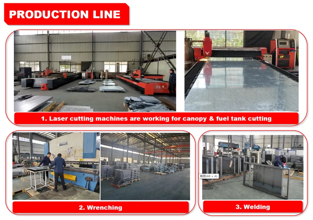 24kw/30kVA 26kw/33kVA Deutz Diesel Generator Set with Galvanized Canopy