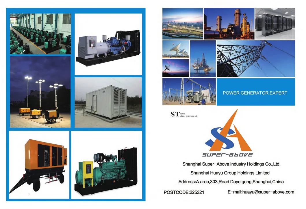 250kw Popular Genset Open /Silent Type Powered by Weichai Deutz