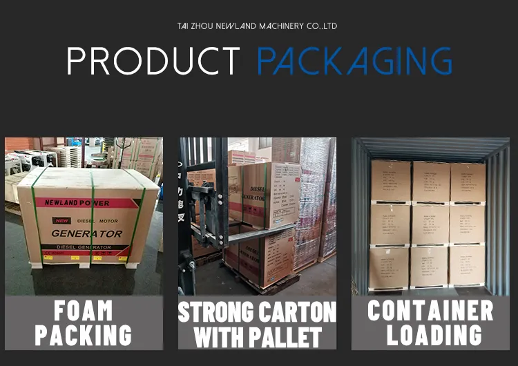 7.5kw Air Cooled Open Frame Diesel Generator