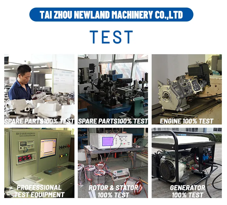 7.5kw Air Cooled Open Frame Diesel Generator