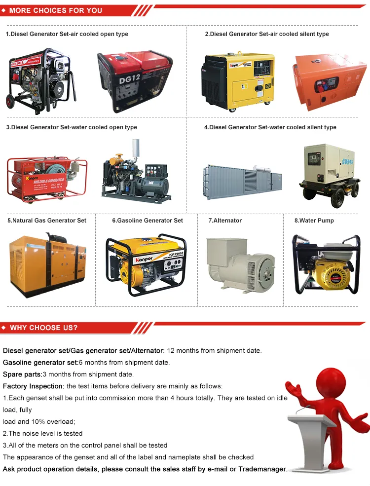 Cummins 260kw to 360kw Standby Diesel Generator Made in China