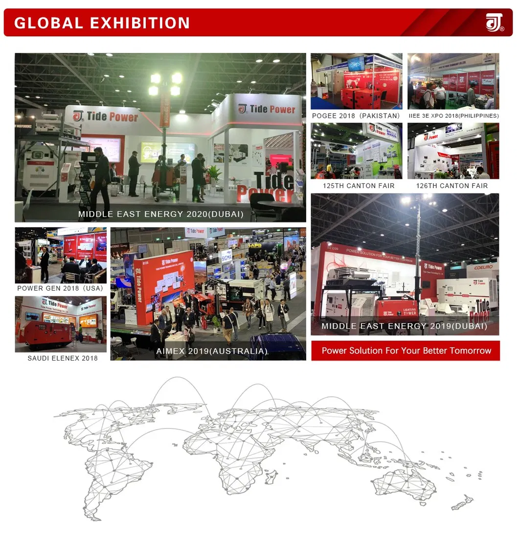 Fast Delivery 30kVA 50kVA 80kVA 100kVA Silent Type Good Quality Ce Approved Diesel Engine Generator Price