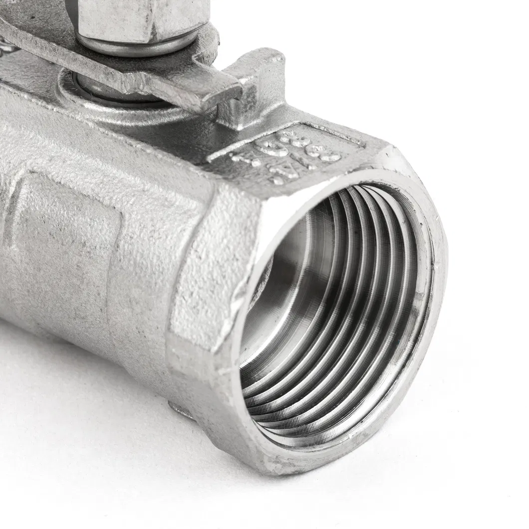 Floating Type Mounting Pad NPT BSPT F304 F316 3PCS Motorized Ball Valve