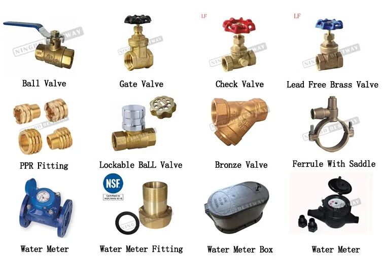 Forged Brass Gate Valve with Thread End (BW-G04)