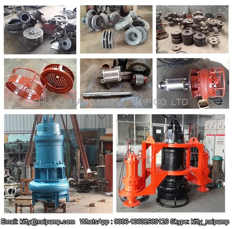 Heavy Duty Non Clog Sewage Submersible Slurry Pumps