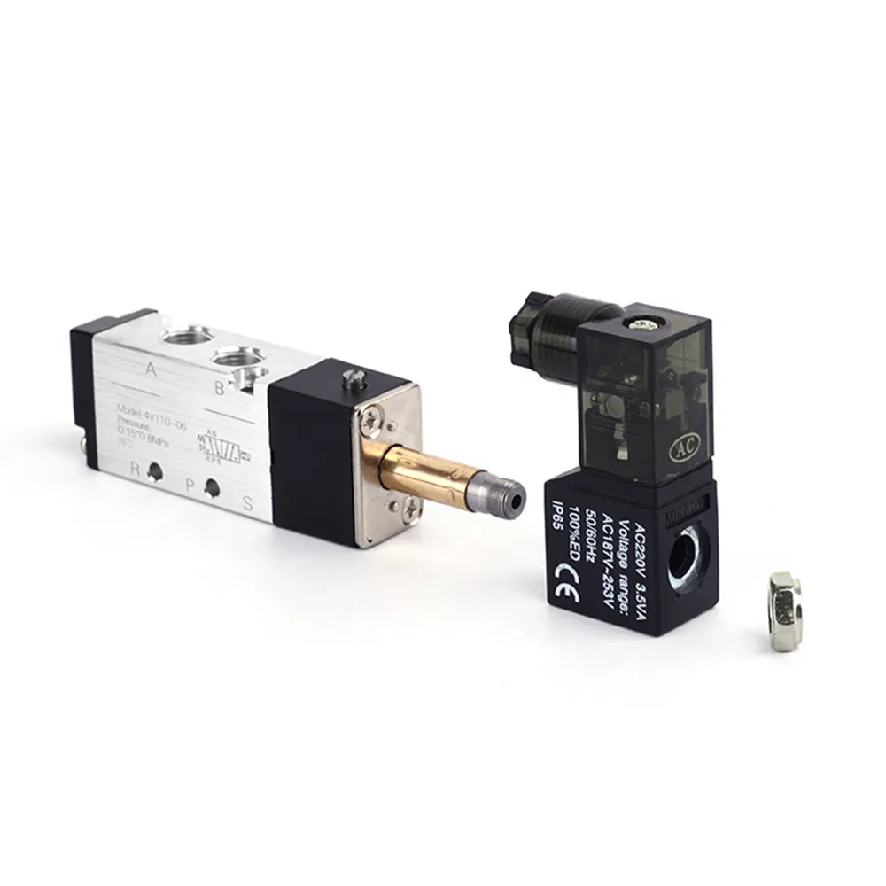 High Quality Aluminum Alloy Air Control Solenoid Valve 12V 14V 110V 240V