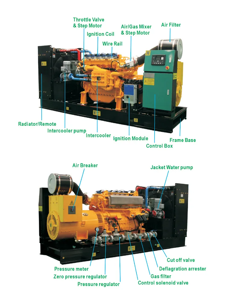 Honny Brand 160kwa Biogas Generator