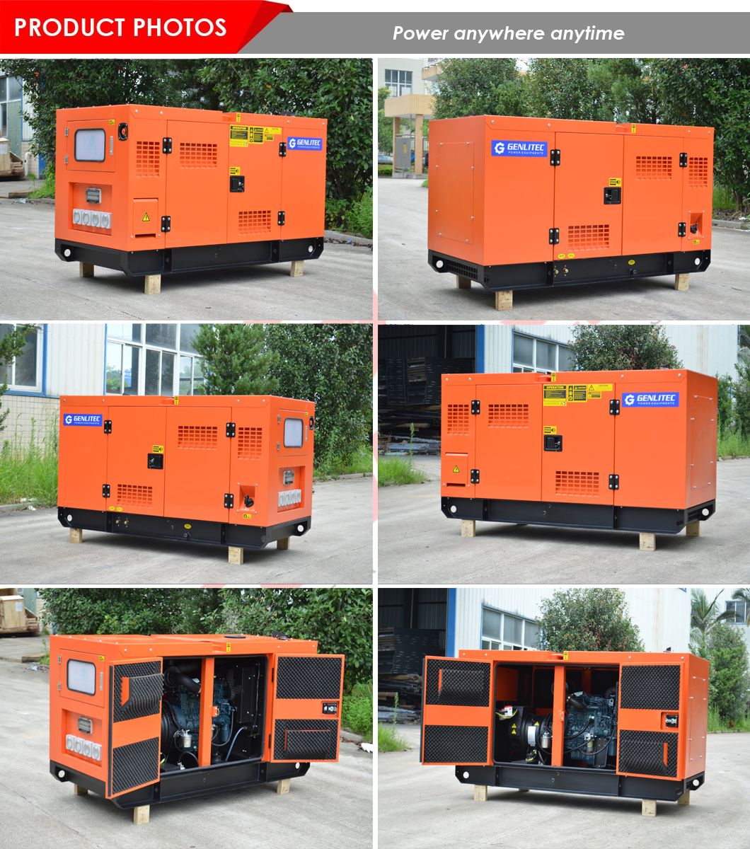 N4100ds Diesel Engine Low Noise 33kVA Standby Power Electirc Generator Set