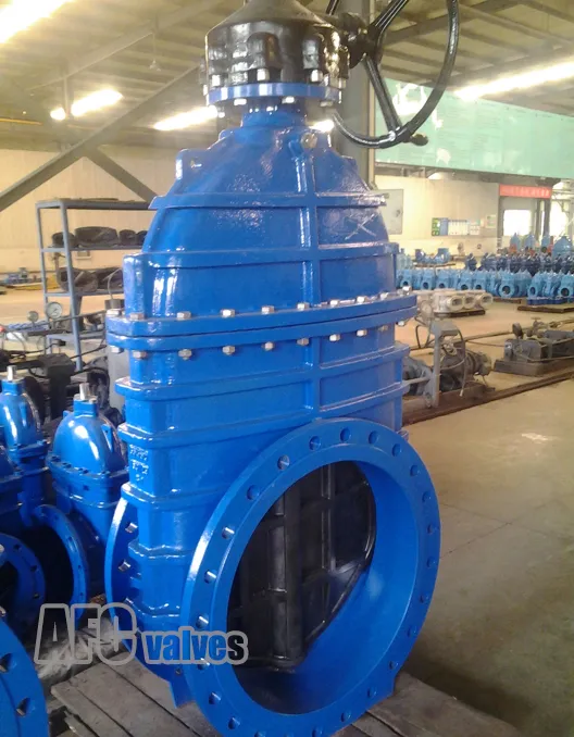 Reliable Quality Ductile Iron DIN F4 Resilient Seated Gate Valve