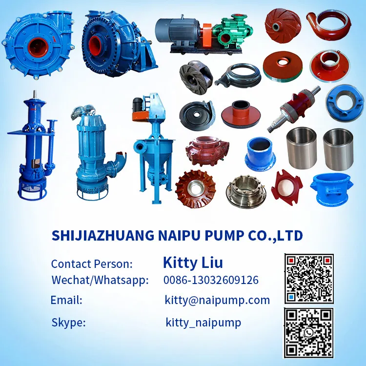Seawater Submersible Slurry Pumps for Removing Sand and Mud