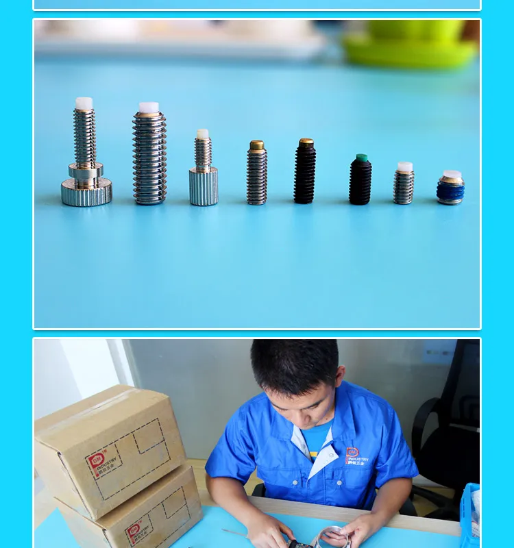 Stainless Steel Set Screw with Soft Tip M3*3