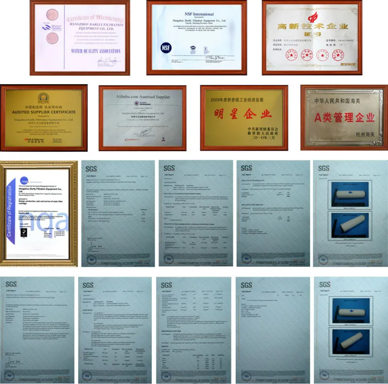 Super High Flowment PP Water Cartridge Made in China