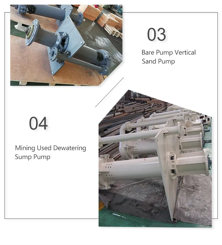 Vertical Centrifugal Slurry Pump Mud Pump for Gold Mining
